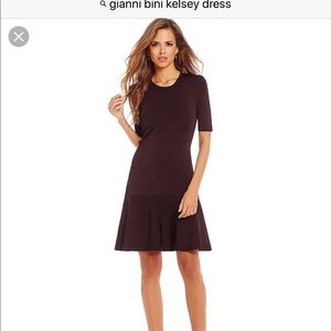 Gianni Bini Rich Brown A-Line Dress, NWT